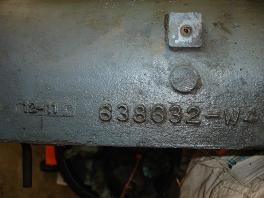 willys wagon serial number location